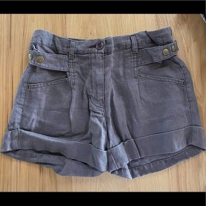 🔴 3/$30 KA7 Taupe linen shirts size 2